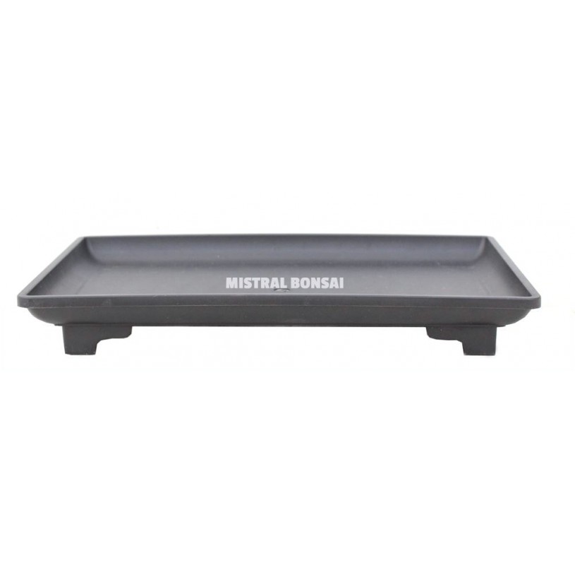 Plateau rectangulaire de plastique pour bonsaï 22 cm. Plateau rectangulaire de plastique pour bonsaï 22 cm.
