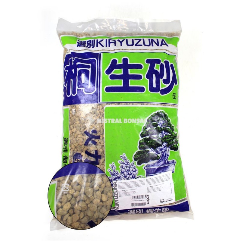 Sustrato KIRYUZUNA grano grande 15 L. Sustrato KIRYUZUNA grano grande 15 L.