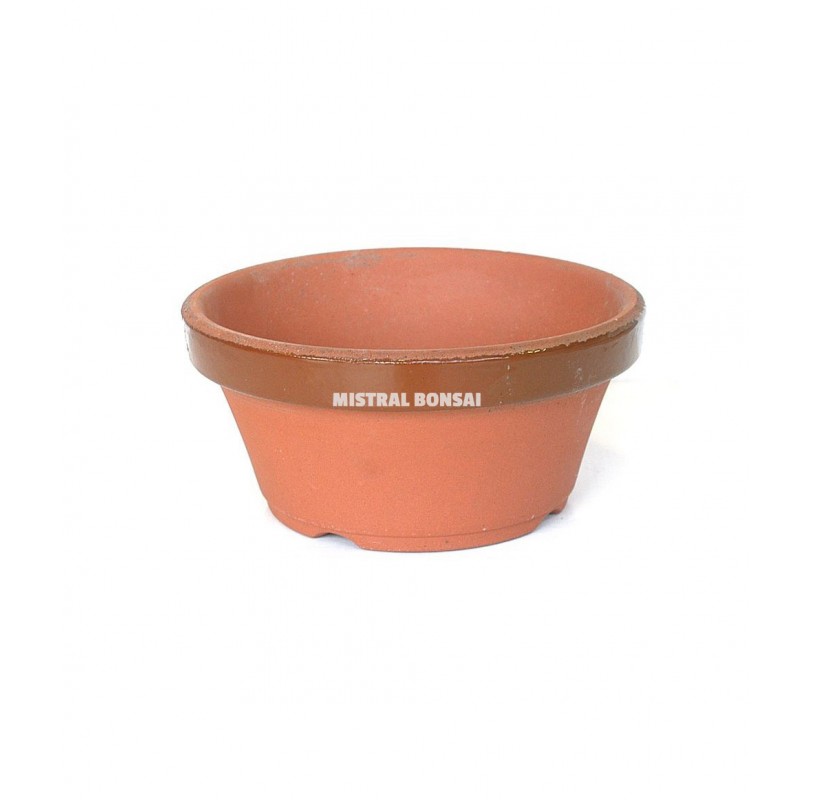 JAPANESE TERRACOTTA Pot 11 cm diam. JAPANESE TERRACOTTA Pot 11 cm diam.