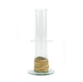Vase en verre Camargue de 15 cm 