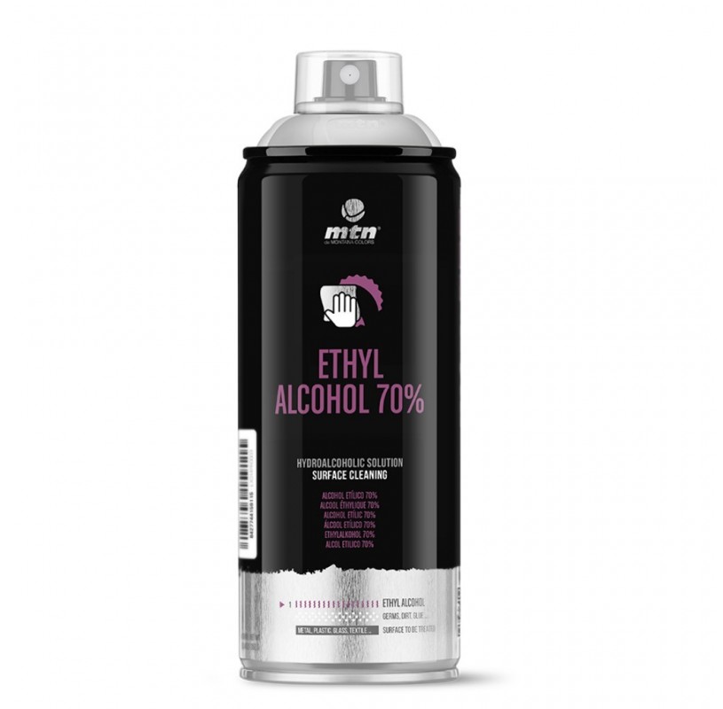 Spray solución hidroalcohólica MTN PRO alcohol etílico 70% 400 ml Spray solución hidroalcohólica MTN PRO alcohol etílico 70% 400 ml