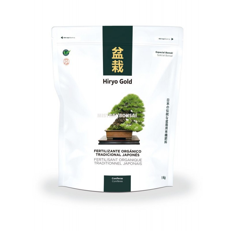 Engrais organique HIRYO-GOLD - Conifères 1kg. Engrais organique HIRYO-GOLD - Conifères 1kg.