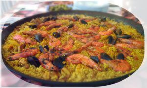 paella en el delta del Ebro