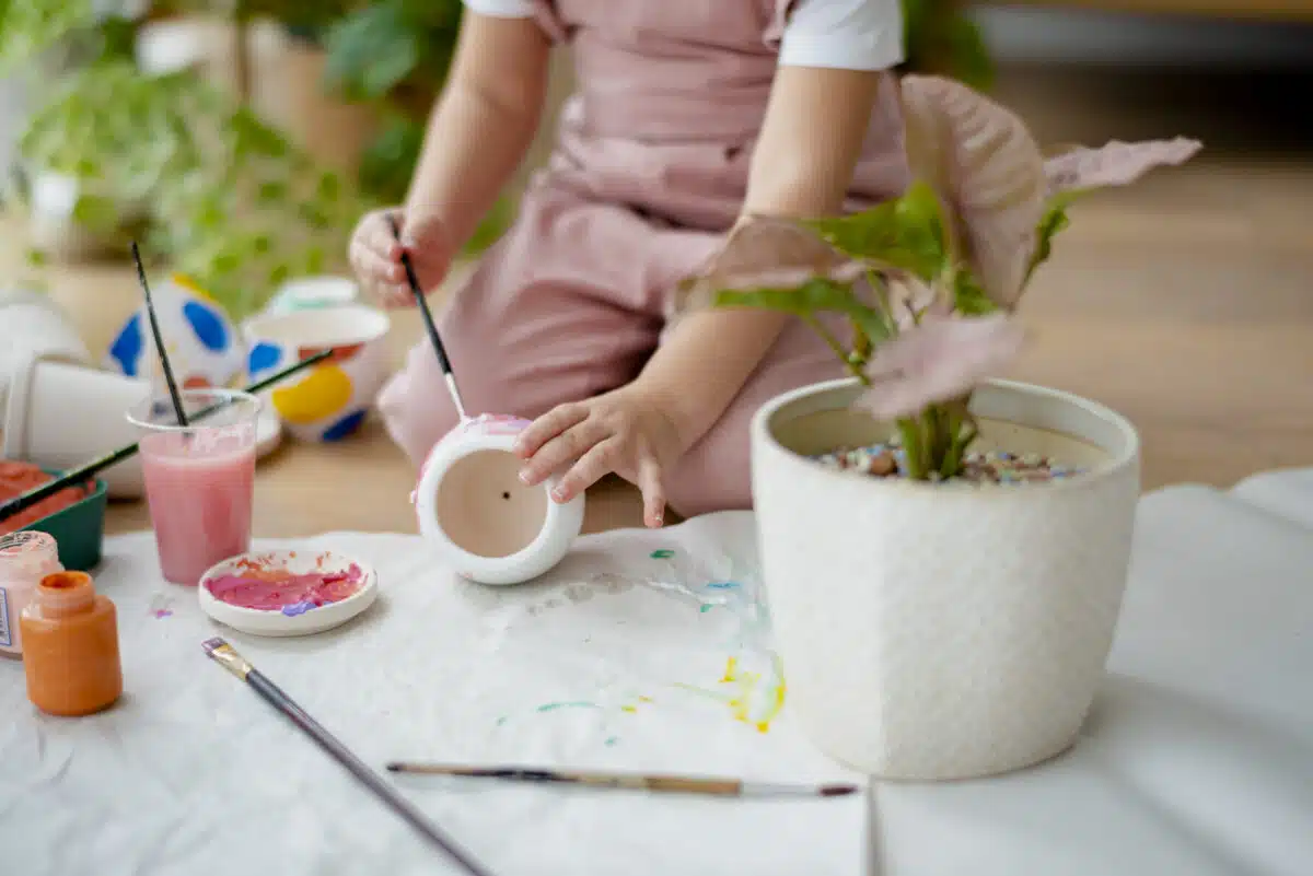 Cómo personalizar tus macetas de cactus y suculentas con tiestos de terracota pintados a mano