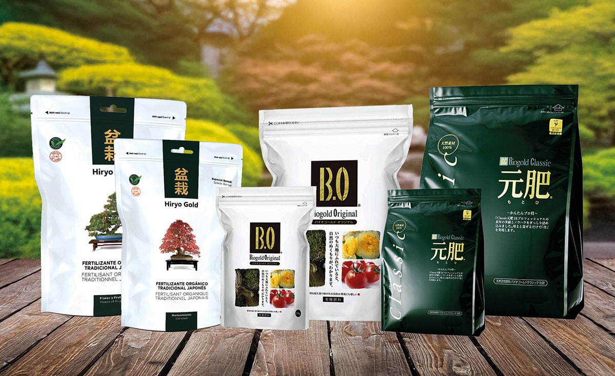 Fertilizante Premium para bonsái, ¿Biogold o Hiryo Gold?